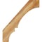 Ekena Millwork 6"W x 30"D x 34"H Balboa Rough Sawn Knee Brace, Western Red Cedar BRC06X30X34BOA00RWR - alternate 3